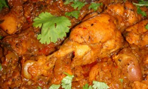 Kadhai chicken