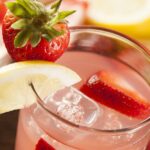 Refreshing Ice Cold Strawberry Lemonade