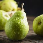 Sweet green pears